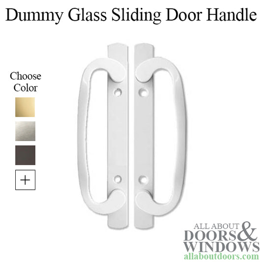 Legacy Glass Sliding Door Handle, DUMMY - Choose Color