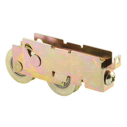 Sliding Glass Door Roller With Adjustable Steel F Tab Housing  1.25 Inch Steel Wheel