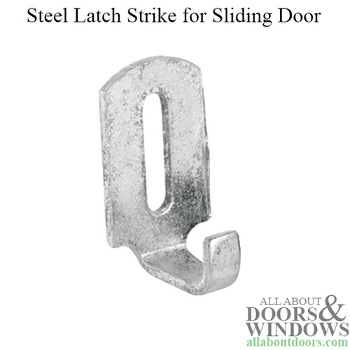 Diecast Latch Strike for Sliding Screen Door - Steel - Diecast Latch Strike for Sliding Screen Door - Steel