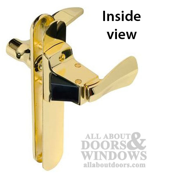 Storm Door Lever Handle Set Non Keyed No Deadbolt - Storm Door Lever Handle Set Non Keyed No Deadbolt