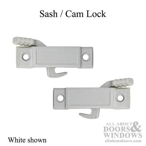 Right Hand Sash / Cam Lock, Vinyl and Aluminum Sash Hardware - Choose Color - Right Hand Sash / Cam Lock, Vinyl and Aluminum Sash Hardware - Choose Color