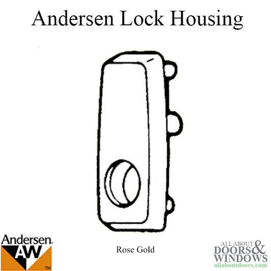 Andersen Lock Housing  - Rose Gold