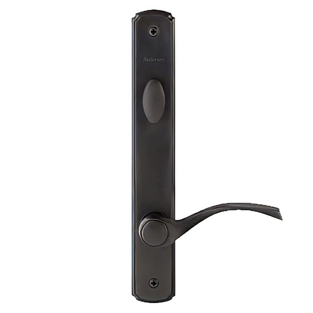 Andersen Frenchwood 400 Series Active Hinged Door Handle Set Newbury Oil Rubbed Bronze - Andersen Frenchwood 400 Series Active Hinged Door Handle Set Newbury Oil Rubbed Bronze