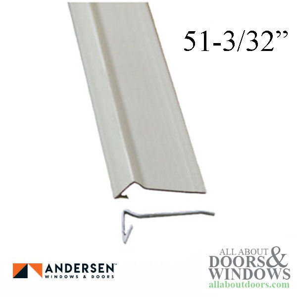 Andersen Wood Casement Side Jamb Weatherstrip - Size 4 - Andersen Wood Casement Side Jamb Weatherstrip - Size 4