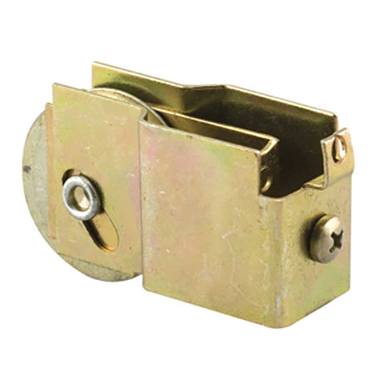 Door Roller For Sliding Patio Doors With Adjustable Steel F Tab Housing 1.5 Inch Steel Wheel