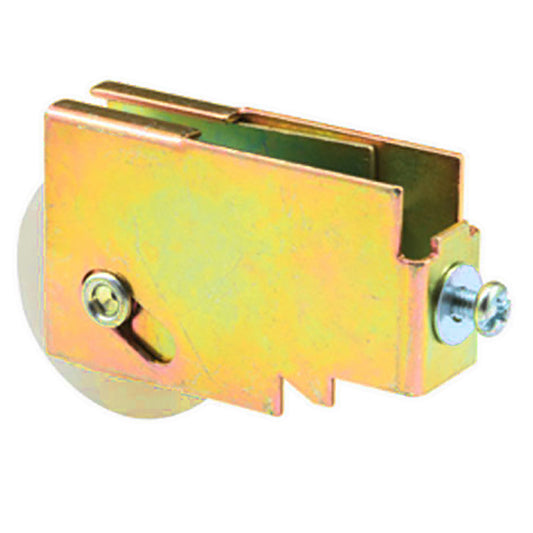 Sliding Door Roller Assembly with 1.8125 Inch Steel Ball Bearing Wheel Diameter