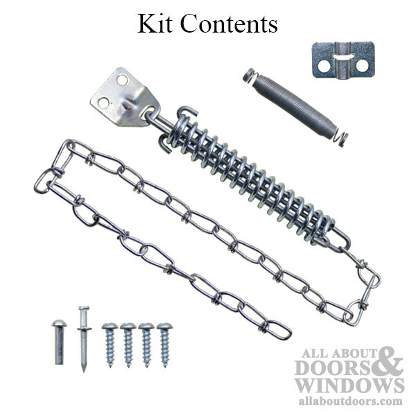 Storm Door Spring Wind Chain 23 Inch - Storm Door Spring Wind Chain 23 Inch