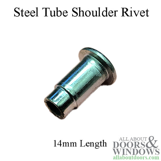 Steel Tube Shoulder Rivet, 14mm