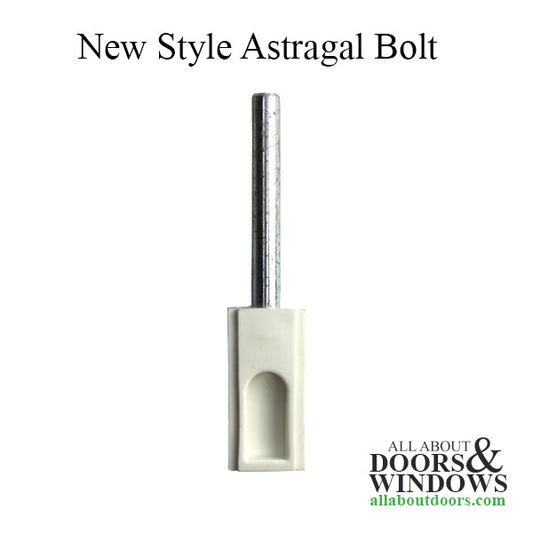 Astragal Bolt, New Style - Therma-Tru Door with 7/8" Thick Astragal