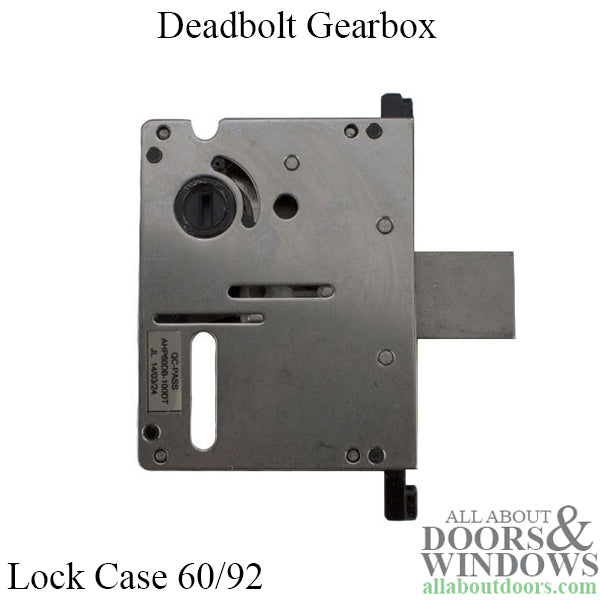 P3000 Replacement Deadbolt Gearbox / Lock Case 60/92 - P3000 Replacement Deadbolt Gearbox / Lock Case 60/92