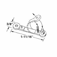 Discontinued - R V ROOF OPERATOR BUTTON  1-11-16 inch - Discontinued - R V ROOF OPERATOR BUTTON  1-11-16 inch