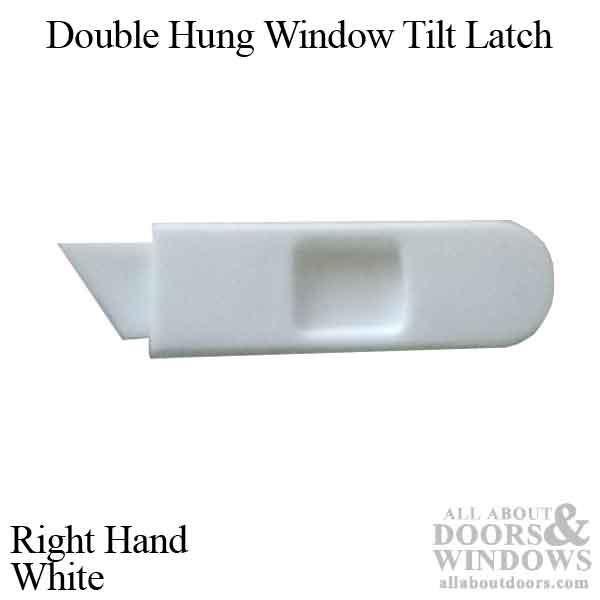 Upper Sash Tilt Latch, Left Hand, V3 Series Double Hung Windows, Choose Color - Upper Sash Tilt Latch, Left Hand, V3 Series Double Hung Windows, Choose Color