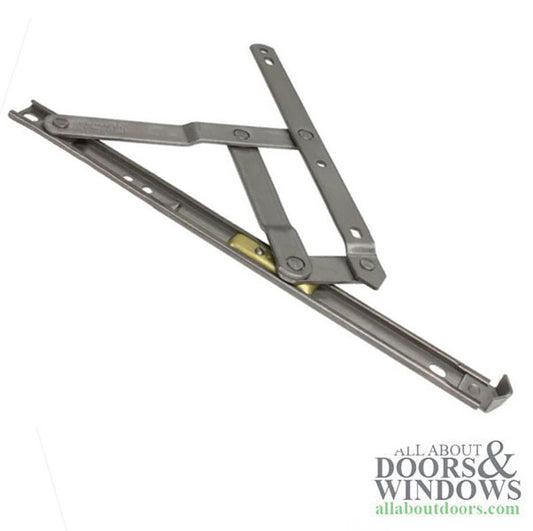 4 Bar Hinge 11/16 x 12" Truth 34.12  Standard Anderberg 201 with  Stop Stainless Steel