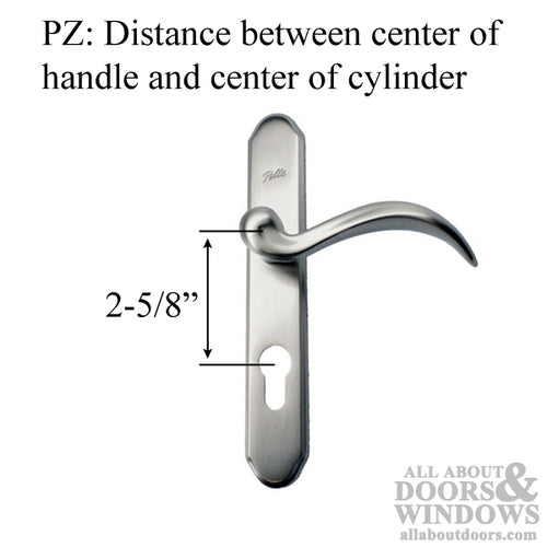 Pella Storm Door Trim Only,  Off Center Cylinder - Choose Color - Pella Storm Door Trim Only,  Off Center Cylinder - Choose Color