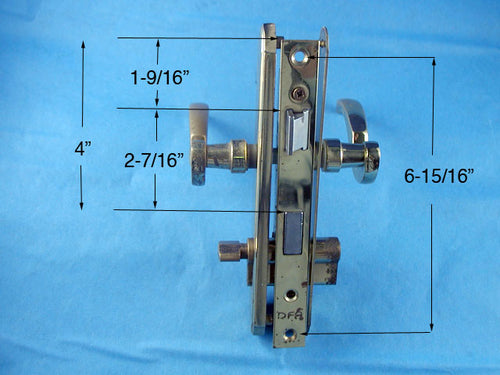 Unavailalbe DFA / Larson Mortise Lever Lock - SEE NOTES - Unavailalbe DFA / Larson Mortise Lever Lock - SEE NOTES