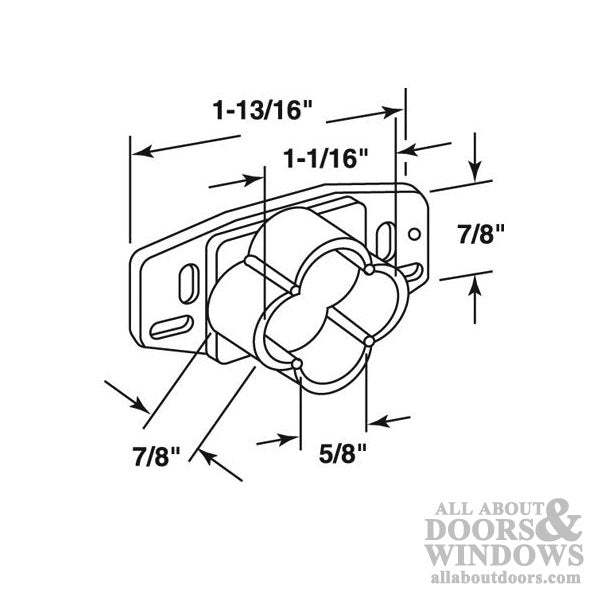 Drawer Track Guide Kit - Orange - Drawer Track Guide Kit - Orange