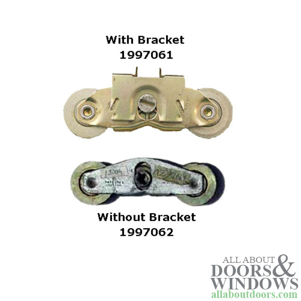 Andersen Perma-Shield Gliding Door - Steel Tandem Roller Assembly w/ Bracket (1982 - present) - Andersen Perma-Shield Gliding Door - Steel Tandem Roller Assembly w/ Bracket (1982 - present)