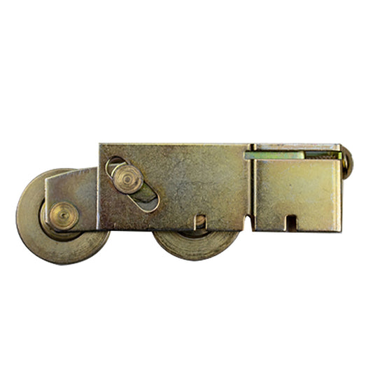 Door Roller For Sliding Patio Doors 1.25 Inch Tandem Wheel With Adjustable Steel Housing