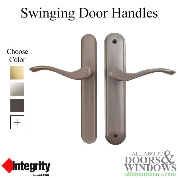 Integrity Cambrige Secondary, Passive Swinging Door Handles, Right Hand - Integrity Cambrige Secondary, Passive Swinging Door Handles, Right Hand