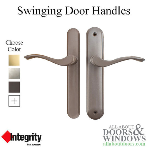 Integrity Cambrige Secondary, Passive Swinging Door Handles, Right Hand - Integrity Cambrige Secondary, Passive Swinging Door Handles, Right Hand