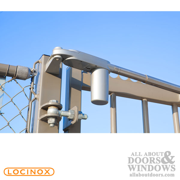 Locinox 180 degree 3-Way Adjustable Hinge Pair for Gates - Locinox 180 degree 3-Way Adjustable Hinge Pair for Gates