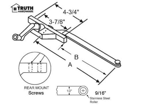 Truth Rear Mount Operator, 9.5