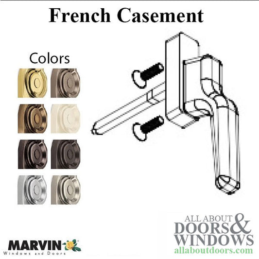 Marvin Window Ultimate French Casement Lock Handle, Choose Color