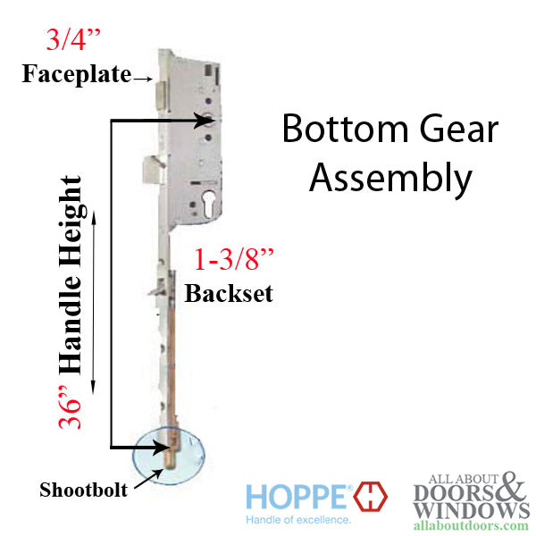 20mm Manual Gear, 35/92 Shootbolt, 1/2