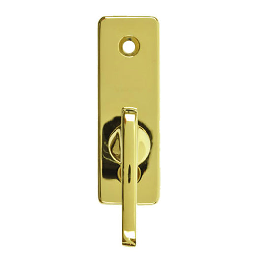 Andersen Frenchwood Gliding Door - Thumb Latch - Anvers/Inside Lock - Bright Brass