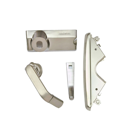Andersen Casement Window - 200/400 Series - Hardware Pack - Folding Contemporary - Satin Nickel