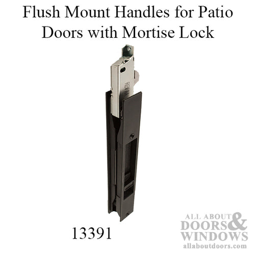 Sliding Patio Door Handle Flush Mount Handle With Mortise Lock - Sliding Patio Door Handle Flush Mount Handle With Mortise Lock