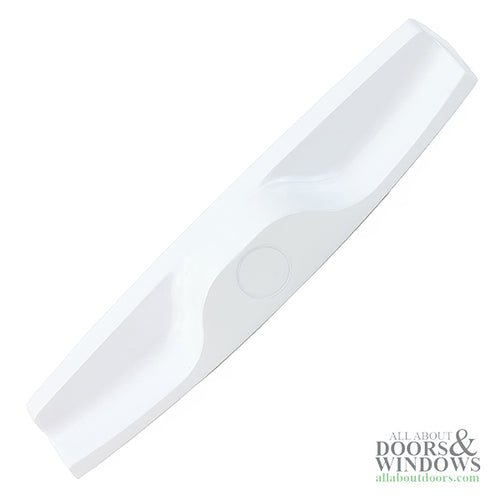 Exterior Handle, Offset screw hole pattern 3-15/16 - White - Exterior Handle, Offset screw hole pattern 3-15/16 - White