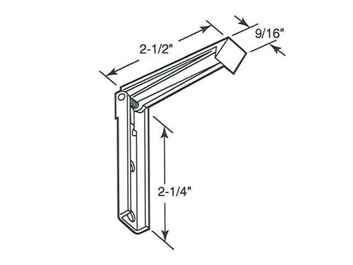 RV Steel Compartment Door Catch for Cabinet and Up-Swinging Doors - RV Steel Compartment Door Catch for Cabinet and Up-Swinging Doors