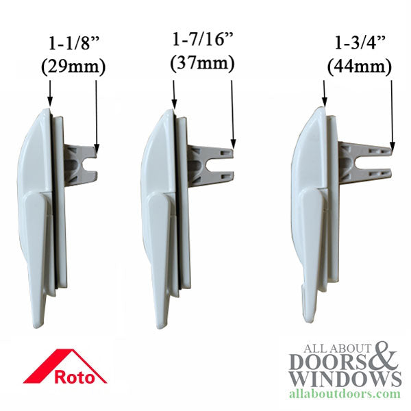 Roto Multi-point Sash Lock, 1-1/8 (29mm) Fork  - Choose Color - Roto Multi-point Sash Lock, 1-1/8 (29mm) Fork  - Choose Color