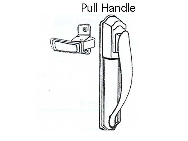 Ideal DX Deluxe Storm Door Pull Handle 1.75 Inch Hole Spacing - Ideal DX Deluxe Storm Door Pull Handle 1.75 Inch Hole Spacing