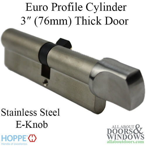 Hoppe 50.5/55.5 Profile Cylinder-SS - Hoppe 50.5/55.5 Profile Cylinder-SS