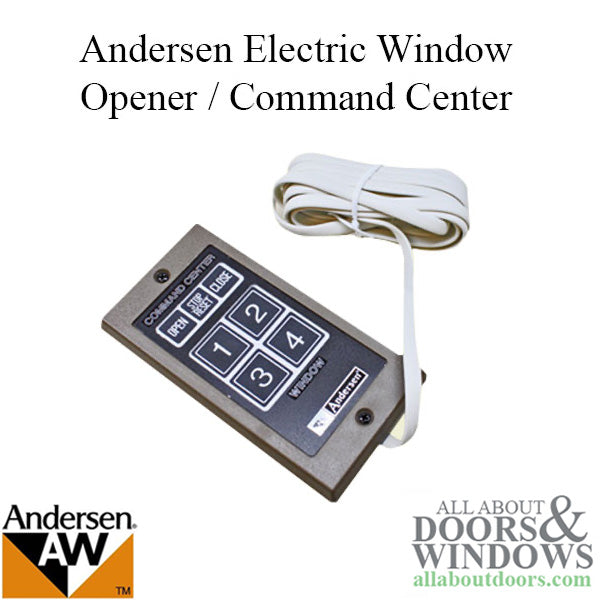 Andersen Electric Window Opener Command Center - Control System for Windows - Andersen Electric Window Opener Command Center - Control System for Windows
