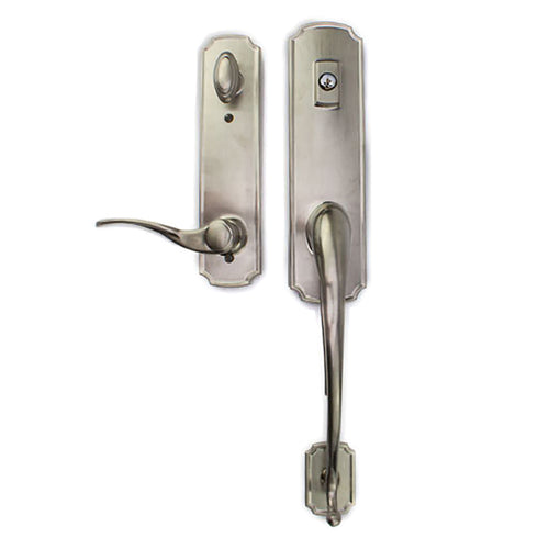 Trilennium Eclipse Handle with Grip, Right Hand, Kwikset/Weiser - Choose Color - Trilennium Eclipse Handle with Grip, Right Hand, Kwikset/Weiser - Choose Color