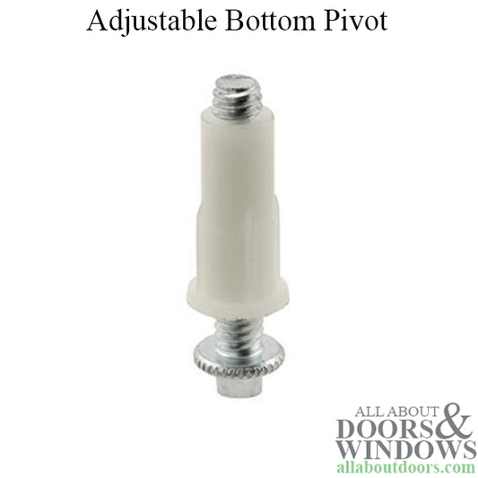 Bi Fold Closet Door Bottom Pivot 0.375 Inch Diameter