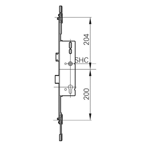 Roto Gear Box Only 40mm for 3-piece V-cam system - Roto Gear Box Only 40mm for 3-piece V-cam system