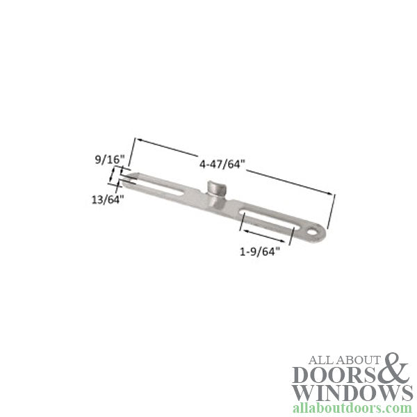 Truth 21087 Casement window latch keeper 3/8