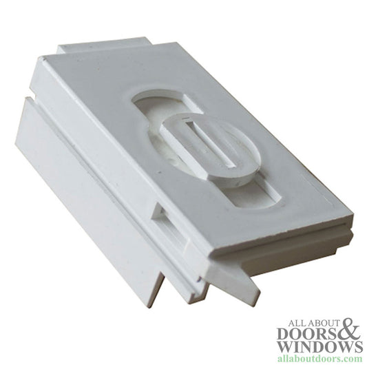 Internal Locking Tilt Latch Set - White