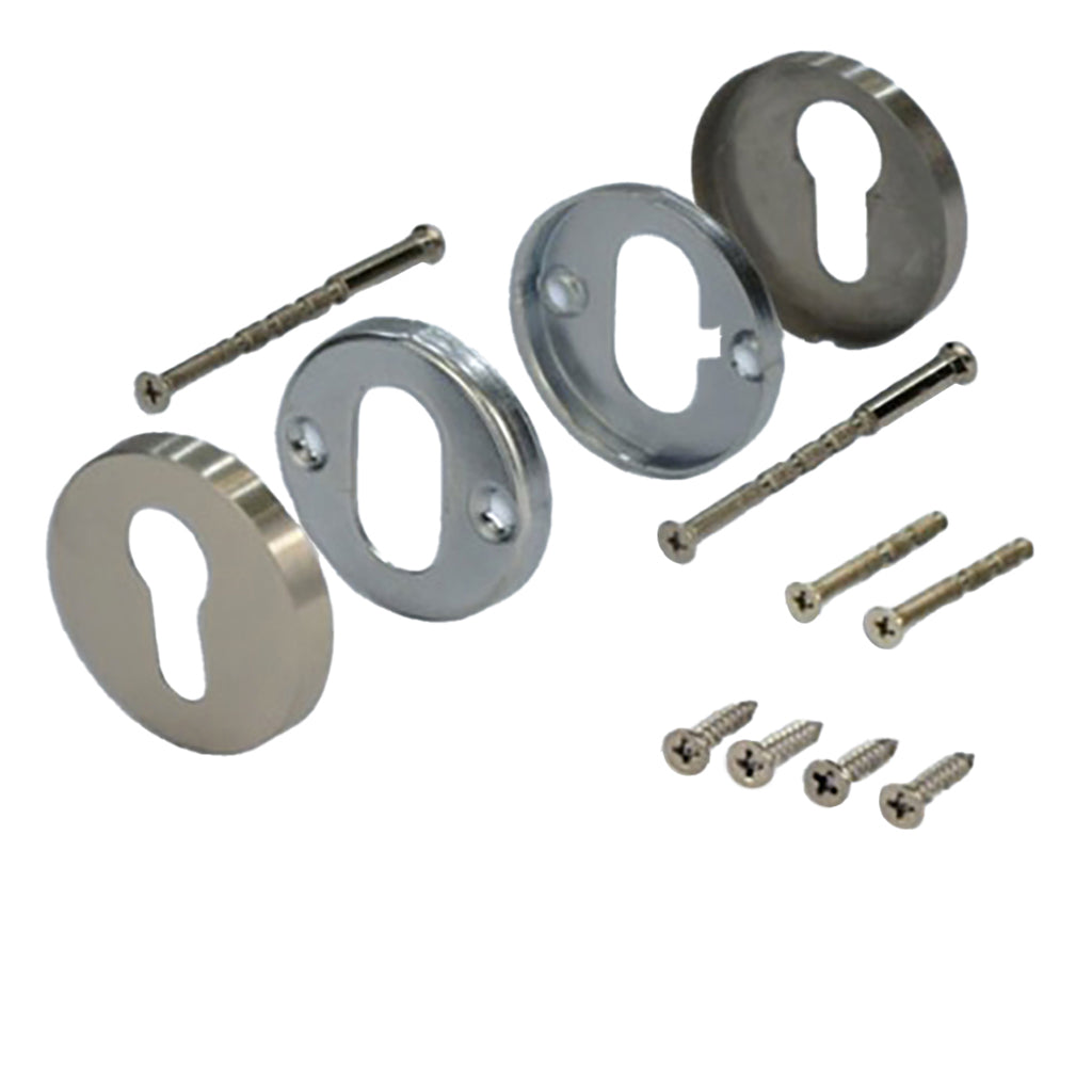 Round Rosettes for Profile cylinder, 1-3/4 or 2-1/4 doors - Round Rosettes for Profile cylinder, 1-3/4 or 2-1/4 doors