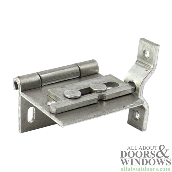 Patio Door Flip Lock - Aluminum - Patio Door Flip Lock - Aluminum
