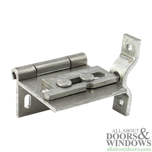 Patio Door Flip Lock - Aluminum - Patio Door Flip Lock - Aluminum