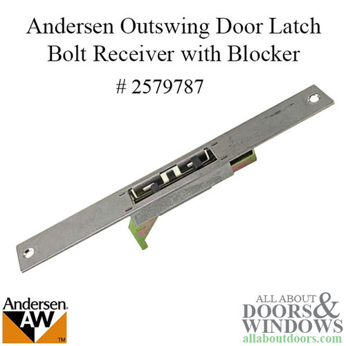 Andersen Latch  Bolt Receiver with Blocker - FWO,   AP / PA - Andersen Latch  Bolt Receiver with Blocker - FWO,   AP / PA