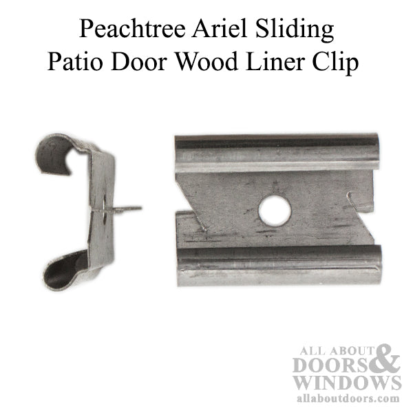 Peachtree Ariel Sliding Patio Door Wood Liner Clip - Peachtree Ariel Sliding Patio Door Wood Liner Clip