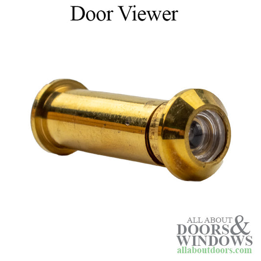 Door Viewer - 160 Degree - Polished Brass