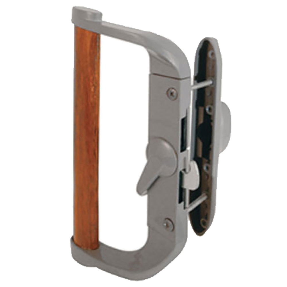 Sliding Patio Door Handleset With Key Steel Hook Grey Sliding Glass Patio Door Handleset - Sliding Patio Door Handleset With Key Steel Hook Grey Sliding Glass Patio Door Handleset
