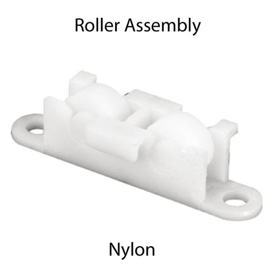 Roller Assembly (Flat) - Sliding Windows, Nylon